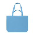 Turquoise - Side - MidOcean Maldi Beach Canvas Shopper Bag