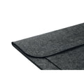 Stone Grey - Close up - MidOcean Pouchlo 15 Felt Laptop Sleeve