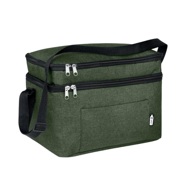 Dark Green - Front - MidOcean Icecube RPET Cooler Bag