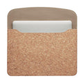 Beige - Lifestyle - MidOcean Grace Cork Magnetic Closure Laptop Sleeve