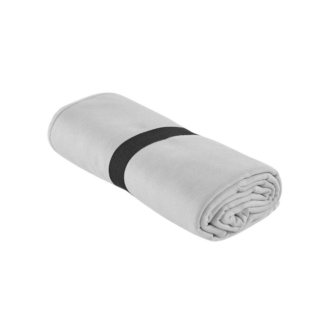 Grey - Back - MidOcean Waxoff Double Sided Microfibre Towel