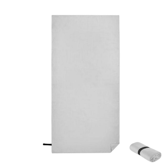 Grey - Side - MidOcean Waxoff Double Sided Microfibre Towel