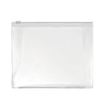 Transparent White - Front - MidOcean Cosmobag Zipped Cosmetic Bag