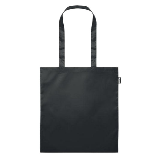 Black - Front - MidOcean Totepet RPET Shopper Bag