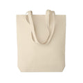 Beige - Back - MidOcean Rassa Canvas Shopper Bag