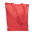 Red - Front - MidOcean Rassa Canvas Shopper Bag