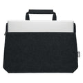 Black - Back - MidOcean Tapla RPET Felt Laptop Bag