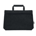 Black - Side - MidOcean Tapla RPET Felt Laptop Bag
