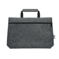 Stone Grey - Side - MidOcean Tapla RPET Felt Laptop Bag