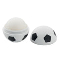 White-Black - Front - MidOcean Football Vanilla SPF 10 Lip Balm