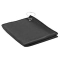 Black - Side - MidOcean Towgo Golf Towel