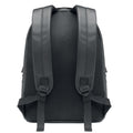 Black - Back - MidOcean Bai PU Laptop Backpack