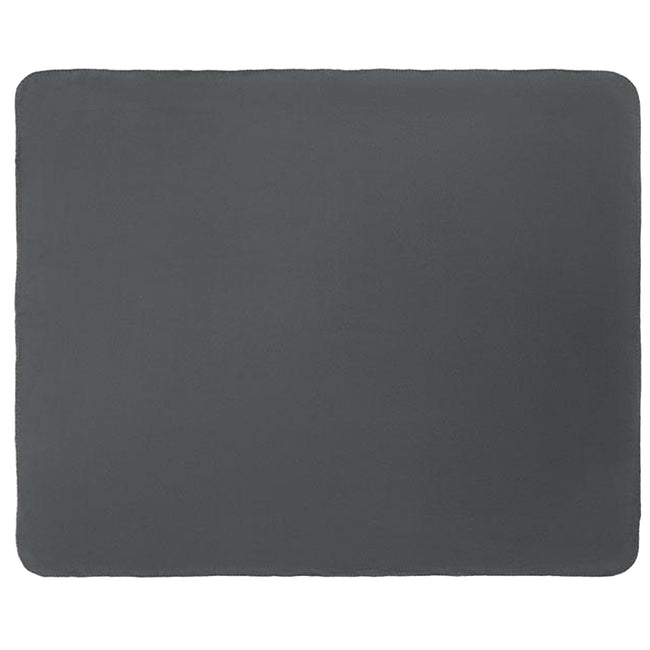 Stone Grey - Back - MidOcean Bogda RPET Fleece Blanket