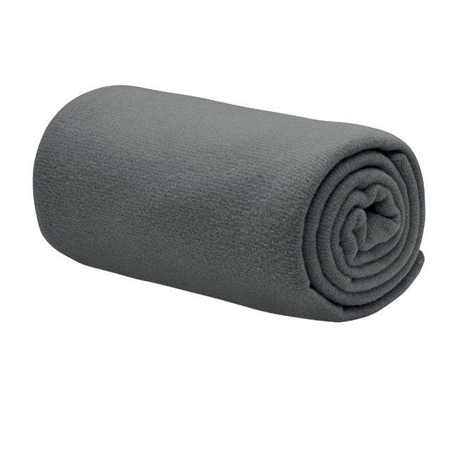 Stone Grey - Side - MidOcean Bogda RPET Fleece Blanket
