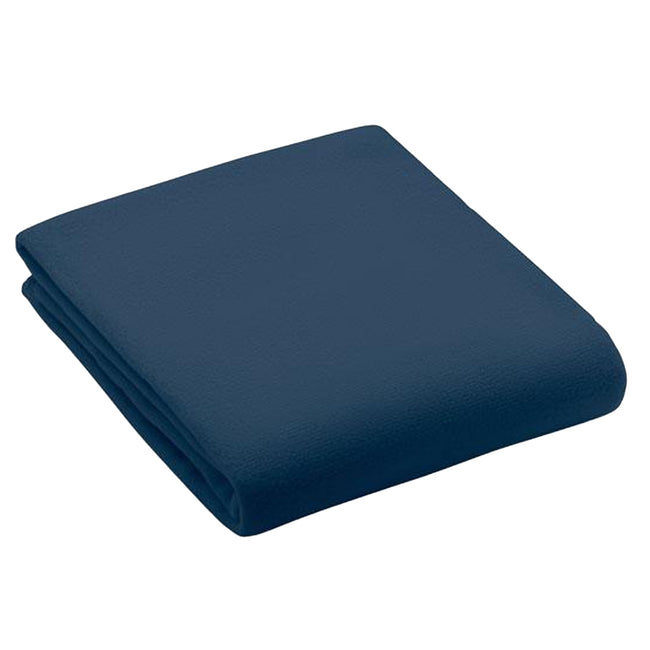 Blue - Front - MidOcean Bogda RPET Fleece Blanket