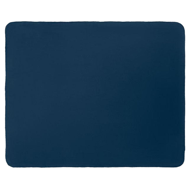 Blue - Back - MidOcean Bogda RPET Fleece Blanket