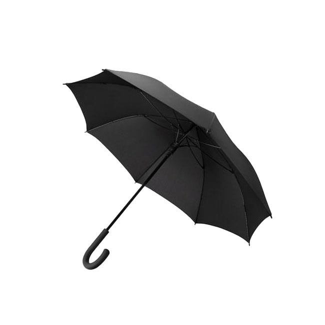 Black - Side - MidOcean New Quay Windproof Stick Umbrella