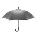 Grey - Front - MidOcean New Quay Windproof Stick Umbrella