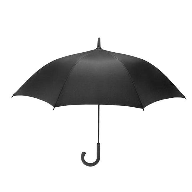 Black - Front - MidOcean New Quay Windproof Stick Umbrella