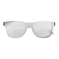 Shiny Silver - Front - MidOcean Aloha Mirrored Sunglasses