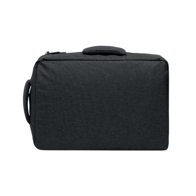 Black - Close up - MidOcean Laugar Slim Laptop Backpack