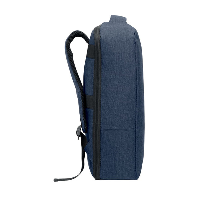 French Navy - Side - MidOcean Laugar Slim Laptop Backpack