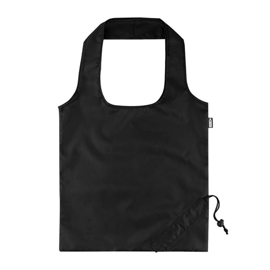 Black - Front - MidOcean RPET Foldable Shopper Bag