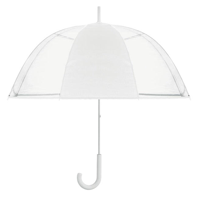 White-Transparent - Front - MidOcean Gota Stick Umbrella