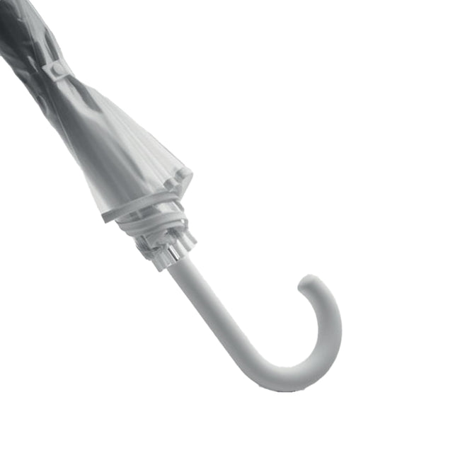 White-Transparent - Back - MidOcean Gota Stick Umbrella