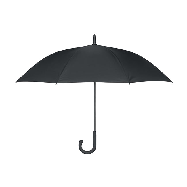 Black - Back - MidOcean Canova+ Windproof Stick Umbrella