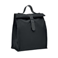 Black - Side - MidOcean Chill RPET Roll Top Cooler Bag