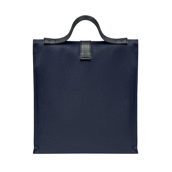 French Navy - Back - MidOcean Chill RPET Roll Top Cooler Bag