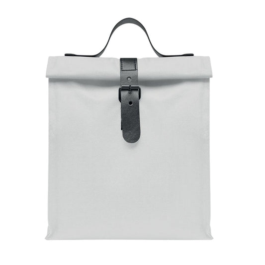 White - Front - MidOcean Chill RPET Roll Top Cooler Bag
