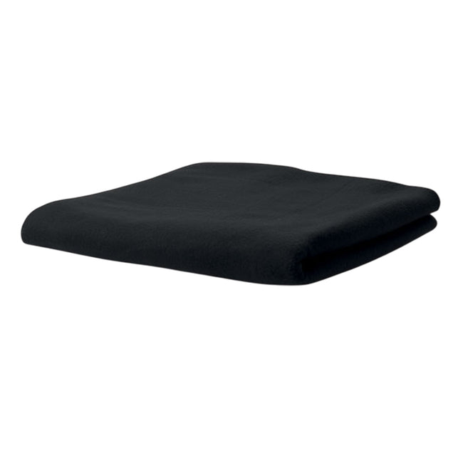 Black - Back - MidOcean Stavenger Fleece Blanket