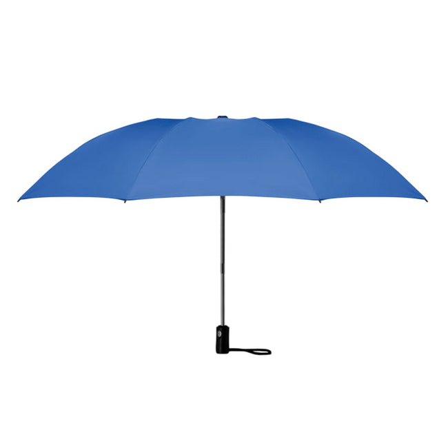 Royal Blue - Front - MidOcean Dundee Foldable Reversible Folding Umbrella