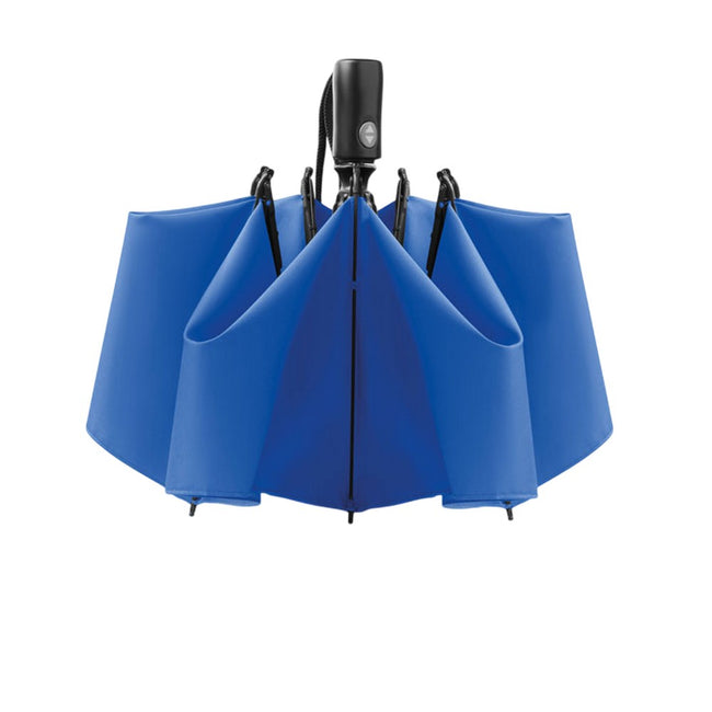 Royal Blue - Pack Shot - MidOcean Dundee Foldable Reversible Folding Umbrella