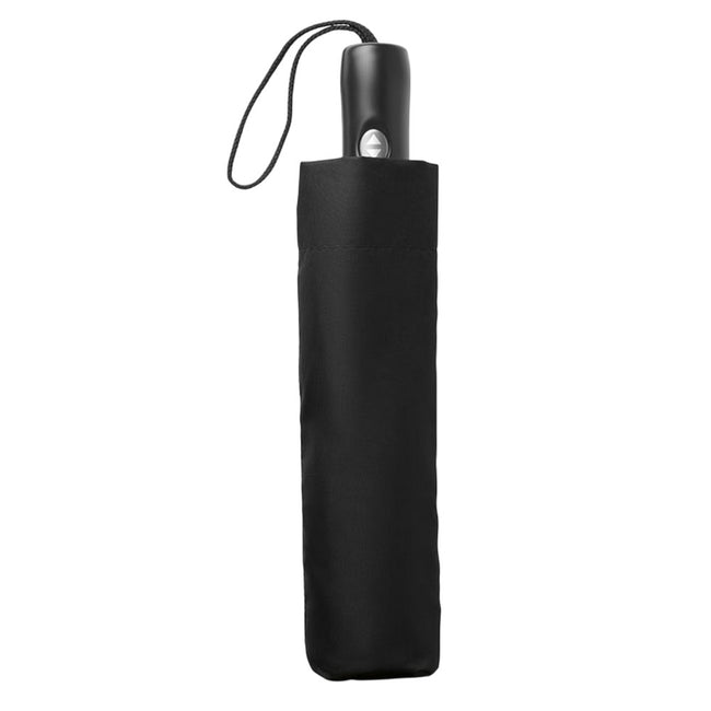 Black - Lifestyle - MidOcean Dundee Foldable Reversible Folding Umbrella