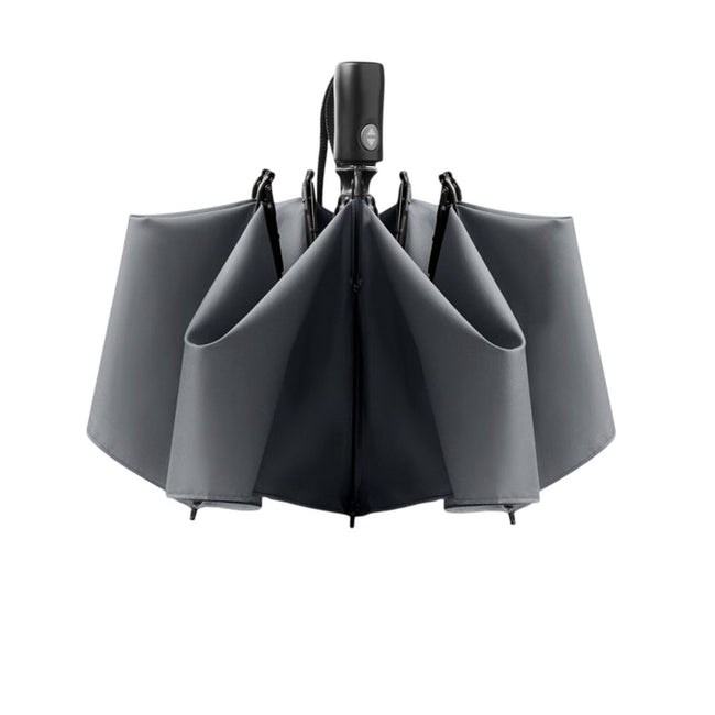 Grey - Pack Shot - MidOcean Dundee Foldable Reversible Folding Umbrella