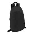 Black - Back - MidOcean Tirana Front Pocket Backpack
