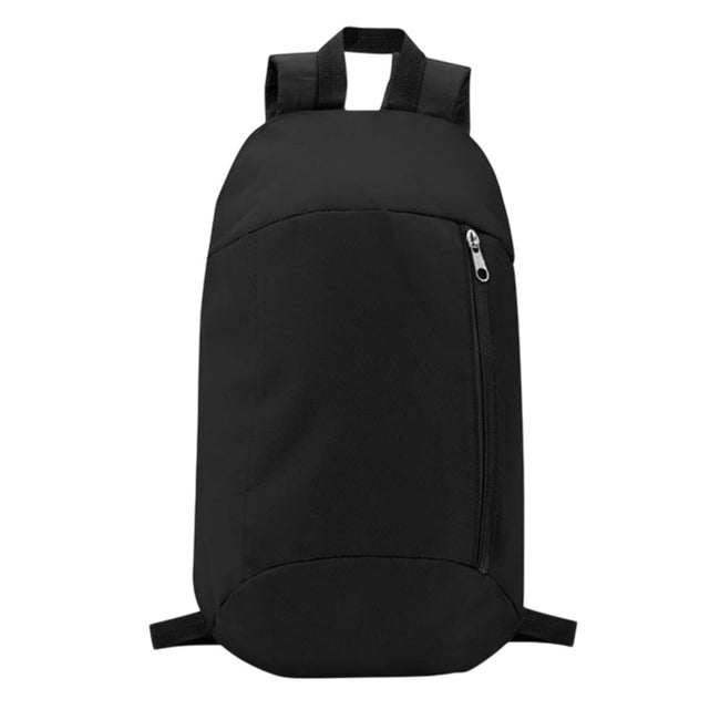 Black - Front - MidOcean Tirana Front Pocket Backpack