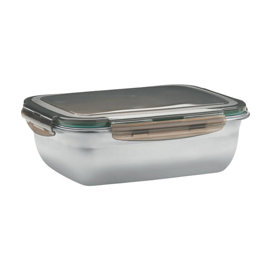 Transparent Grey - Front - MidOcean Lox Plus 1.5L Lunch Box