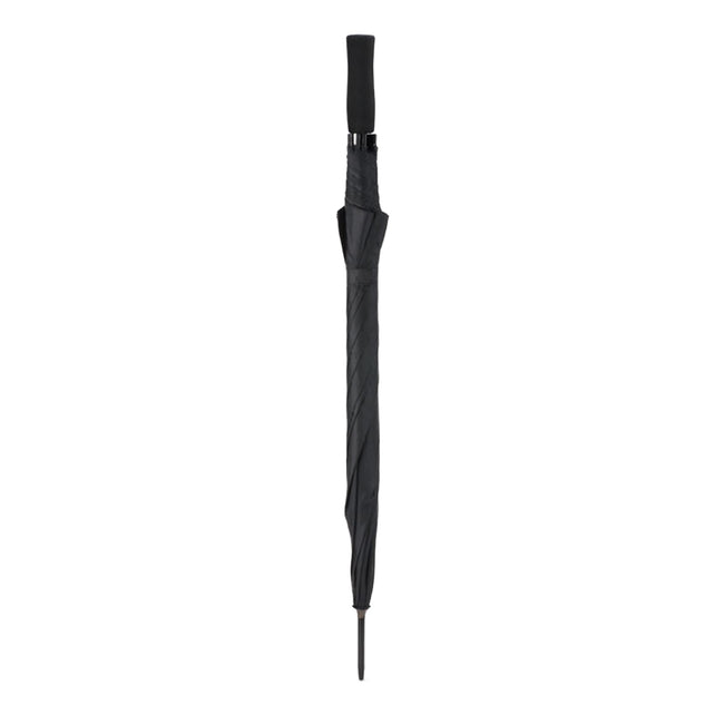 Black - Back - MidOcean Swansea Small Stick Umbrella