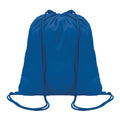 Royal Blue - Front - MidOcean Colored Cotton Drawstring Bag