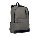 Stone Grey - Front - MidOcean Leirur Laptop Backpack