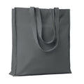 Stone Grey - Front - MidOcean Portobello Cotton Shopper Bag