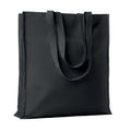 Black - Front - MidOcean Portobello Cotton Shopper Bag