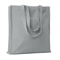 Grey - Front - MidOcean Portobello Cotton Shopper Bag