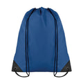 Royal Blue - Front - MidOcean Shoop Polyester 190T Drawstring Bag
