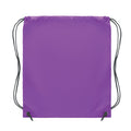 Violet - Back - MidOcean Shoop Polyester 190T Drawstring Bag