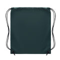 Dark Green - Back - MidOcean Shoop Polyester 190T Drawstring Bag